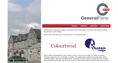 Desktop Screenshot of generalpaints.ie